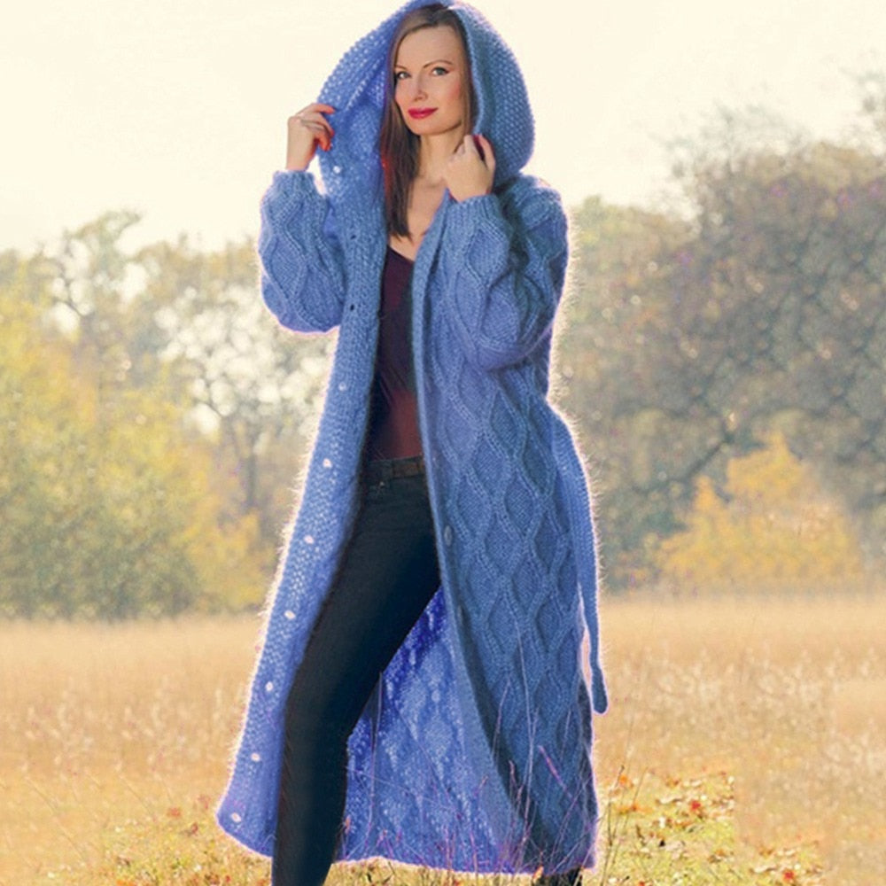 Long Grey Cardigan