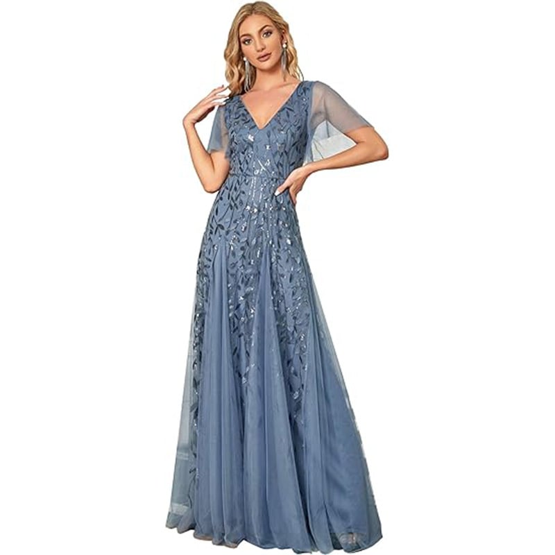 Silk Evening Gown