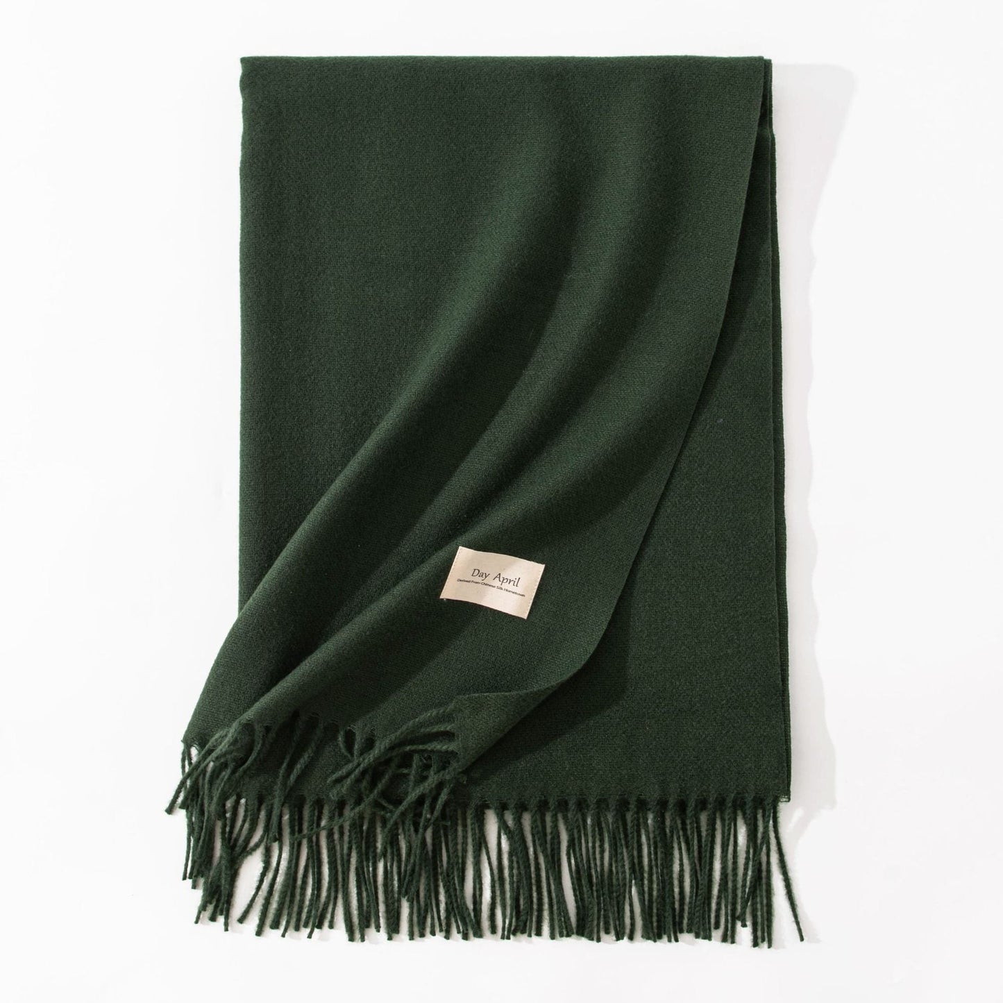 Cashmere-Feel Winter Shawl