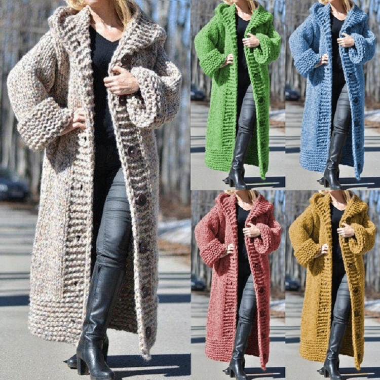 Knitted Cardigan Sweater