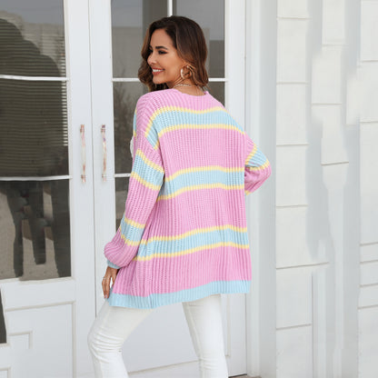 Striped Cardigan
