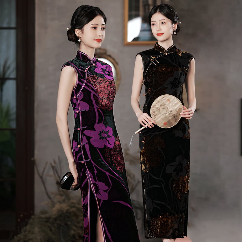 Velvet Slim Dress