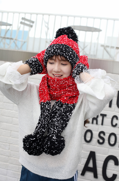 Hat, Scarf & Gloves Set