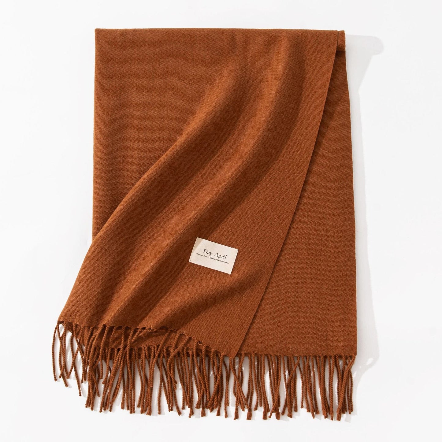 Cashmere-Feel Winter Shawl