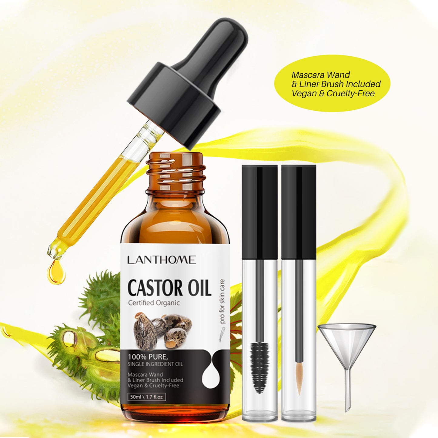 Castor Oil Lash & Brow Serum